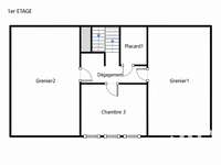 Vente maison 4 pièces