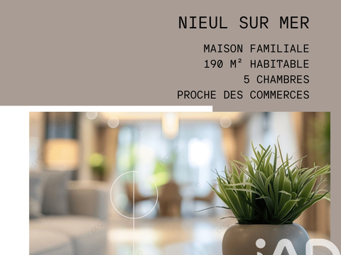 Vente maison 7 pièces Nieul-sur-Mer 17