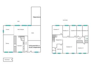 Vente maison 11 pièces