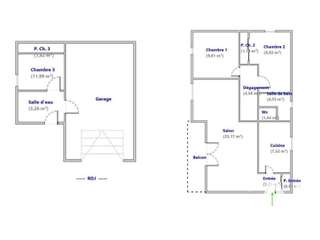Vente maison 3 pièces Vente maison 3 pièces