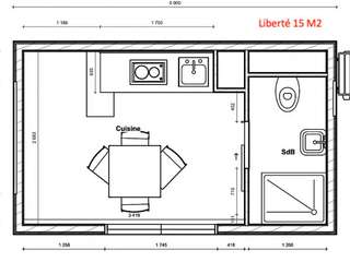 Vente maison 1 pièce