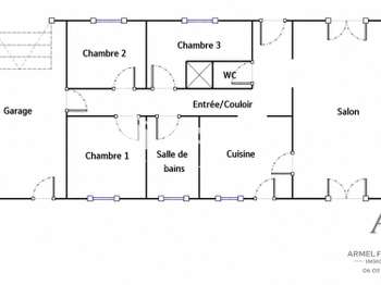 Vente maison 4 pièces