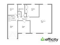 Vente maison 3 pièces
