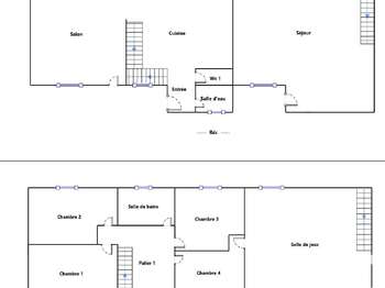 Vente maison 7 pièces Vente maison 7 pièces
