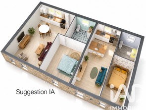 Vente Maison 4 piècesNoues-de-Sienne