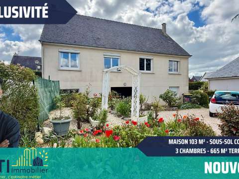 Vente maison 5 pièces Nouvoitou 35