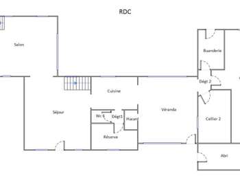 Vente Maison 3 chambresNouvoitou