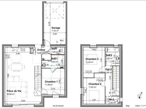 Vente maison 4 pièces