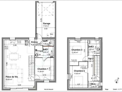 Vente maison 4 pièces Vente maison 4 pièces