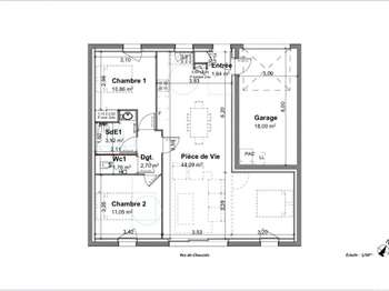 Vente maison 3 pièces