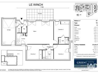 Vente maison 4 pièces