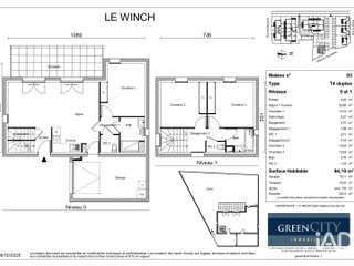 Vente maison 4 pièces