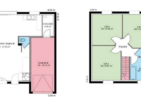 Vente maison 4 pièces Vente maison 4 pièces