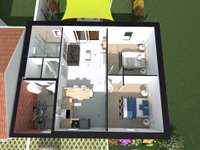 Vente maison 3 pièces