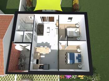 Vente maison 3 pièces