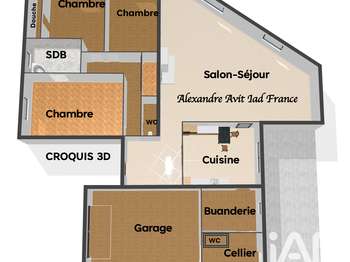 Vente Maison 3 chambresOrvault