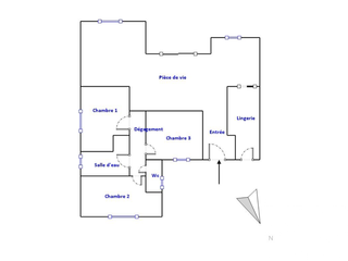 Vente maison 4 pièces