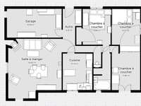 Vente maison 4 pièces