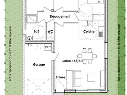 Vente maison 4 pièces Vente maison 4 pièces