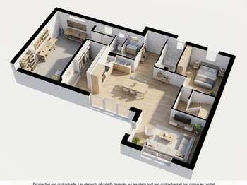 Vente maison 4 pièces