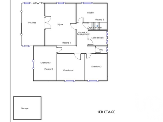 Vente maison 7 pièces