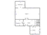 Vente maison 7 pièces Vente maison 7 pièces