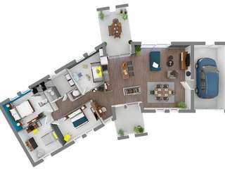 Vente maison 4 pièces