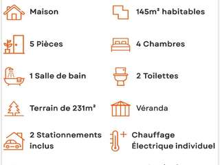 Vente maison 5 pièces