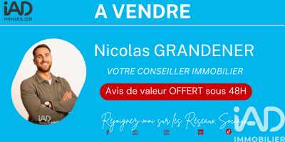 Vente maison 4 pièces