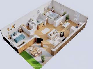 Vente maison 3 pièces