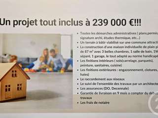 Vente maison 4 pièces