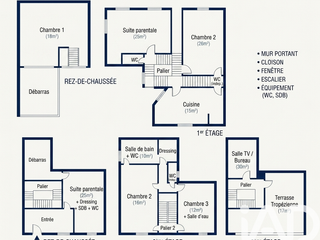 Vente maison 6 pièces