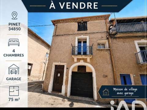 Vente maison 5 pièces Pinet 34