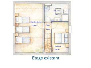 Vente maison 3 pièces Vente maison 3 pièces