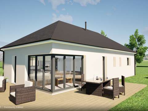 Vente maison 3 pièces
