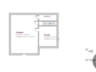 Vente maison 4 pièces