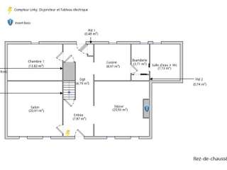 Vente maison 6 pièces Vente maison 6 pièces
