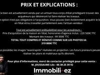 Vente maison 4 pièces