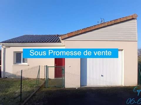 Vente maison 3 pièces Pleumartin 86
