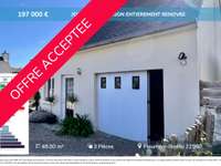 Vente maison 3 pièces