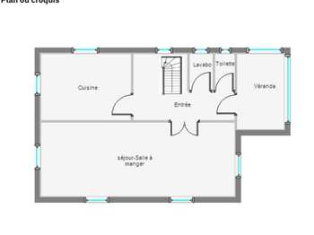 Vente maison 3 pièces