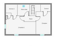 Vente maison 3 pièces