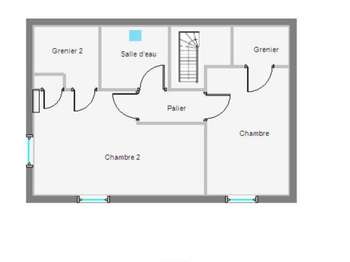 Vente maison 3 pièces