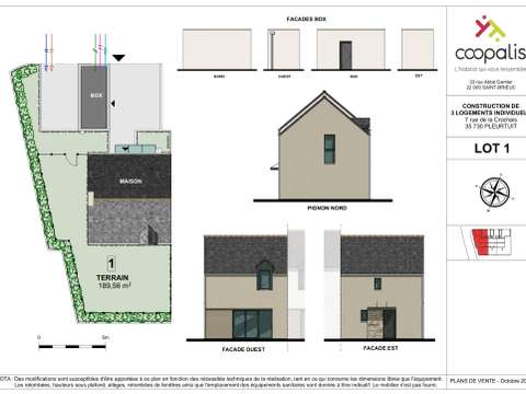 Vente maison 3 pièces Pleurtuit 35