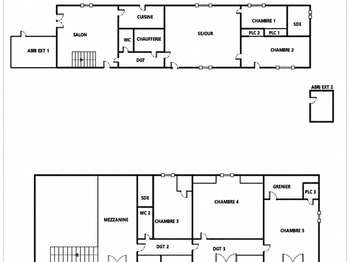 Vente maison 7 pièces
