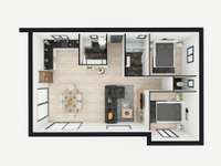 Vente maison 3 pièces