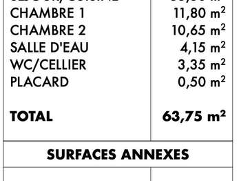 Vente maison 3 pièces