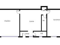 Vente maison 3 pièces