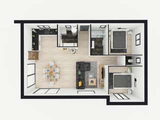 Vente maison 3 pièces