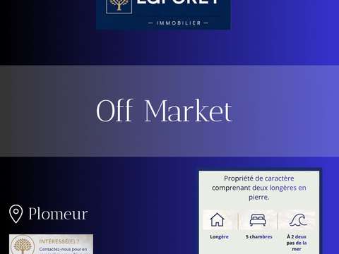 Vente maison 7 pièces Plomeur 29